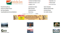 Desktop Screenshot of liveindia.com